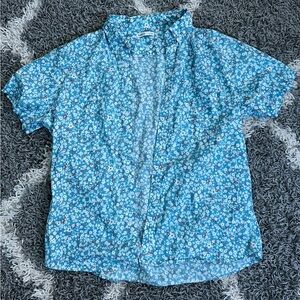 Sonoma Flower Button Up